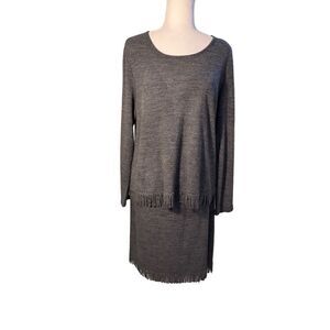 Nina Leonard 2 piece sweater dress